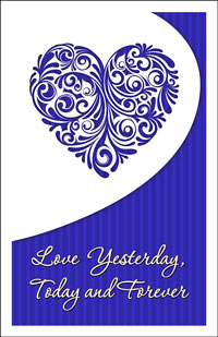 Wedding Program Cover Template 6E - Graphic 2